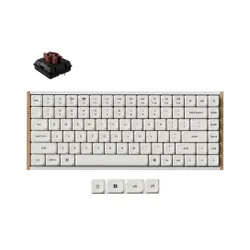 Klawiatura gamingowa Keychron K3U-Q3Z 75% Milk POM Brown Switch 8K
