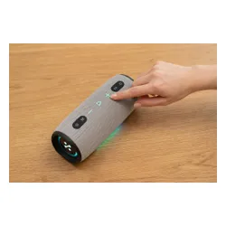 Głośnik mobilny XMUSIC BTS860 Bluetooth, Moc 40W, IP66, Akumulator 5000 mAh,  Radio FM, Szary