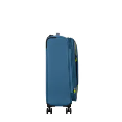 Walizka średnia American Tourister Pulsonic - coronet blue