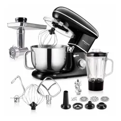 Robot kuchenny planetarny MOZANO Rob 02 1400W z blenderem kielichowym Czarny