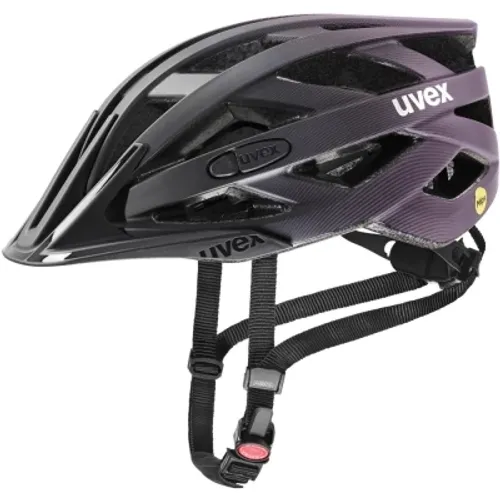 Kask rowerowy Uvex I-vo CC MIPS czarno-fioletowy - 52-57
