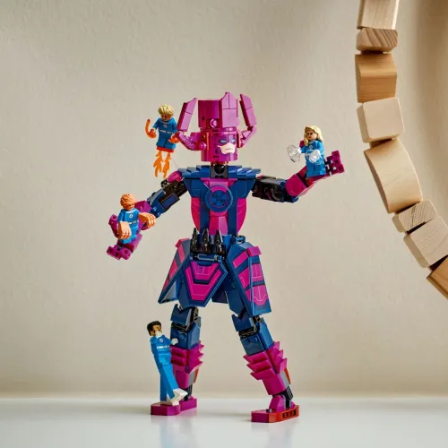 LEGO Klocki Super Heroes 76316 Figurka Fantastycznej Czwórki kontra Galactus