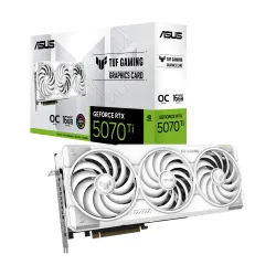Karta graficzna ASUS TUF Gaming GeForce RTX 5070 Ti White OC Edition 16GB GDDR7 256bit DLSS 4