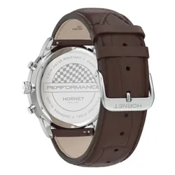 Zegarek HORNET Minskoff NFC 43mm Srebrno-brązowy