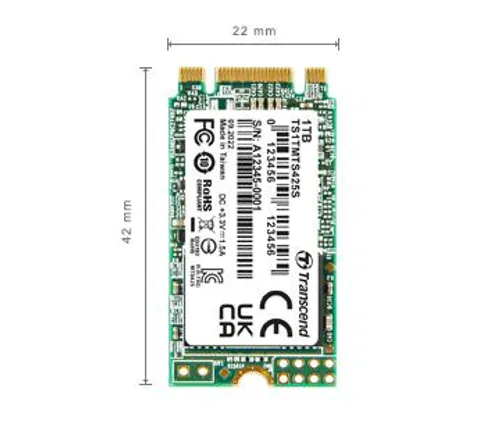 Dysk Transcend M.2 425S 500GB