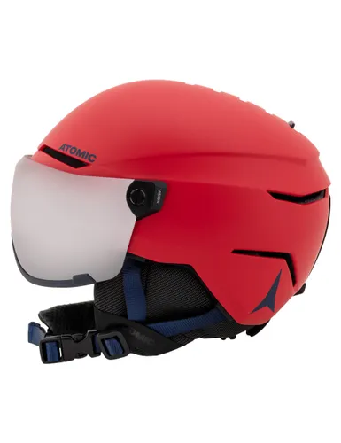 Kask snowboardowy dziecięcy ATOMIC SAVOR VISOR JR red - Rozmiar - S