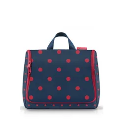 Косметичка / Дорожная сумка Reisenthel Toiletbag XL - mixed dots red