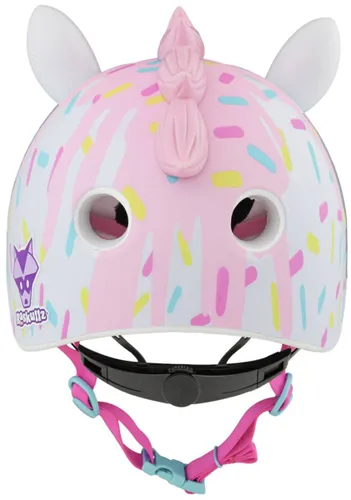 Kask rowerowy RASKULLZ Super Unicone Biały dla Dzieci (rozmiar S)