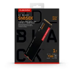Dysk SSD WD Black SN850X 1TB PCIe Gen4 x4 Bez radiatora