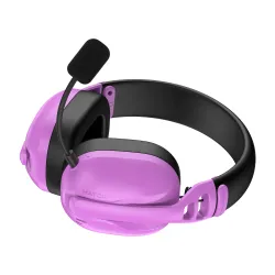 Słuchawki bezprzewodowe z mikrofonem Hator Hyperpunk 3 Wireless ESH19 ANC Nauszne Fioletowy