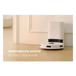 Robot sprzątający Ezviz RE5S Plus Funkcja mopowania Stacja oczyszczająca Tworzenie mapy pomieszczenia Biały