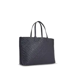 Сумка Tommy Hilfiger Iconic Tommy Tote Mono AW0AW15572 Space Blue DW6