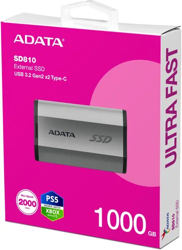 Dysk ADATA SD810 1TB SSD Srebrny