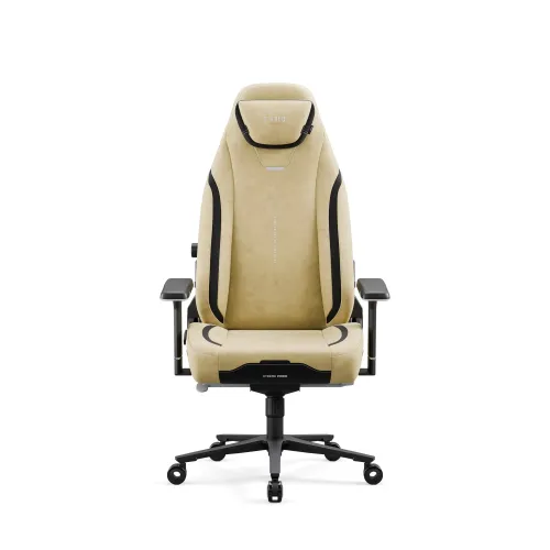Fotel Diablo Chairs X.Eye Prime, Normal Size, Broken Gold Gamingowy do 140kg Złoty