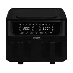 Air Fryer Frytkownica beztłuszczowa ZEEGMA Knapper Dual 9l 12 automatycznych programów