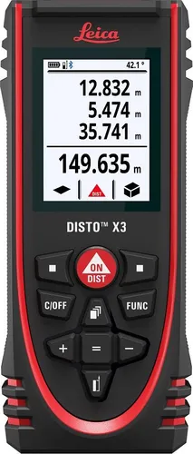 Leica Geosystems Disto X3 Lazer Mesafe Ölçer