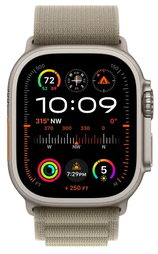 Smartwatch Apple Watch Ultra 2 GPS + сотовый титановый чехол 49 мм ремешок Alpine moro L