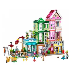 LEGO bricks Friends 42670 Квартиры и магазины в городе Heartlake