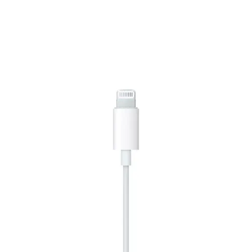 Słuchawki przewodowe Apple EarPods ze złączem Lightning Douszne Mikrofon Biały