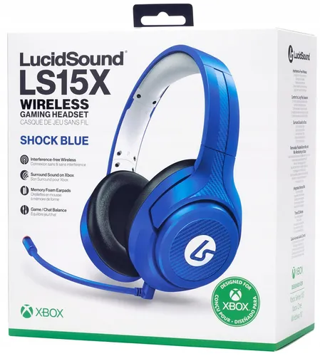 Геймпад PDP Xbox Series Mindnight Blue для Xbox, ПК-проводной - наушники LucidSound LS15X