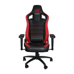 Fotel Marvo CH-118 Gamingowy do 150kg Skóra ECO Czerwony