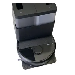 Robot sprzątający iRobot Roomba Plus 405 Combo Funkcja mopowania Stacja oczyszczająca Tworzenie mapy pomieszczenia 68dB Czarny,31,5 x 47,2 x 45 cm - outlet