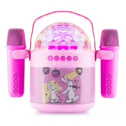 Głośnik mobilny GOGEN Bob Disco Dla Dzieci Różowy