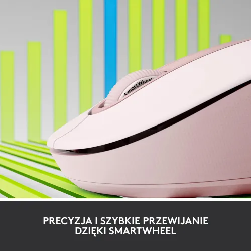 Myszka Logitech Signature M650 L Różowy