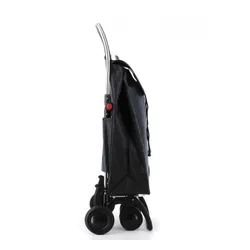 Coș de cumpărături Rolser I-MAX TWEED Folding-black