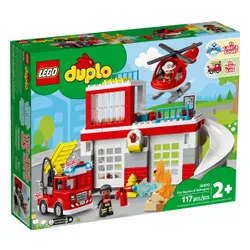 Конструктор Lego DUPLO пожарная часть и вертолет (10970)