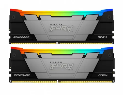 Pamięć RAM Kingston FURY Renegade RGB DDR4 16GB (2 x 8GB) 3200 CL16 Szary