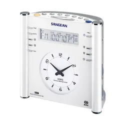 Радиоприемник SANGEAN ATOMIC 30 RCR-3 FM-радио Белый