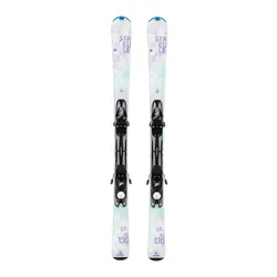Narty dziecięce STREULE ST-JG + wiązania TYROLIA SX 7.5 z GRIP WALK - Długość (cm) - 130
