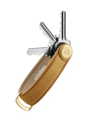 Etui organizer na klucze Orbitkey Waxed Canvas - golden sand