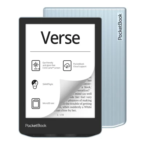 Czytnik E-booków Pocketbook Verse - 6" - 8GB -WiFi - niebieski