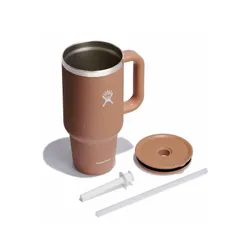 Kubek termiczny ze słomką Hydro Flask All Around Travel Tumbler 946 ml - sandy