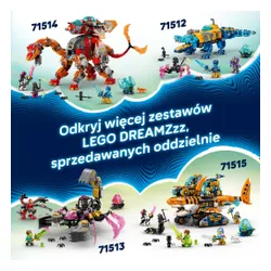 LEGO 71508 DREAMZzz Lisi mech-strażnik