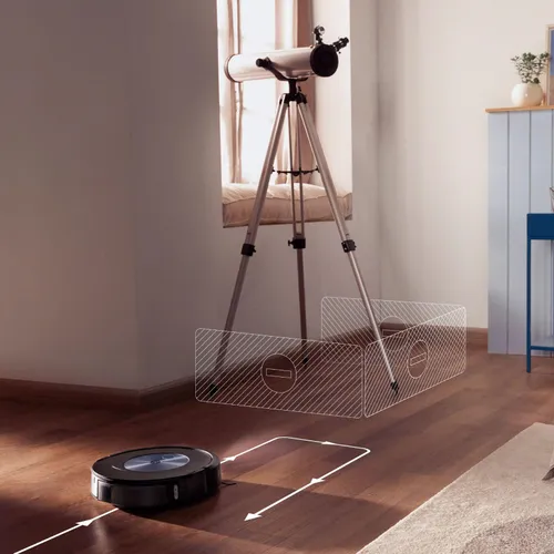 Robot sprzątający iRobot Roomba Combo j7156 Funkcja mopowania Tworzenie mapy pomieszczenia 68dB