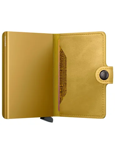 Portfel kieszonkowy Secrid Miniwallet Vintage - yellow