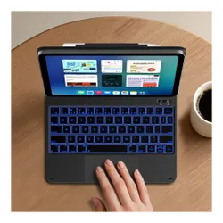 Etui na iPad Air 11 cali TYPECASE Edge Włókno węglowe Klawiatura