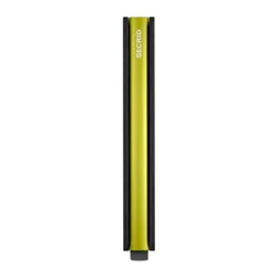 Portfel ochrona RFID Secrid Slimwallet Matte - grey / lime
