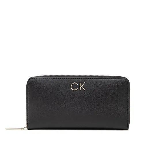 Большой женский кошелек Calvin Klein Re-Lock с кошельком Lg K60K609699 BAX