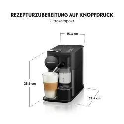 Капсульная кофемашина Nespresso DeLonghi EN510.B Latissima One (Капсулы в Подарок 7шт. Nespresso)