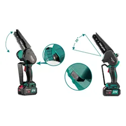 Piła łańcuchowa akumulatorowa TOKACHI 21V Drakkar 35 2x3Ah