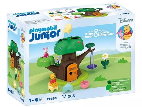 Playmobil Junior Disney Набор фигурок 71693 Винни-Пух и Пятачок Домик на дереве