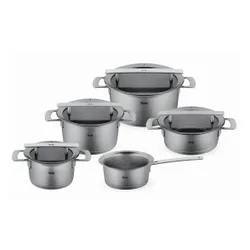 Zestaw garnków FISSLER Phi Collection (9 elementów)