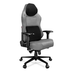 Fotel YUMISU 2054 Magnetic Jasnoszaro-czarny