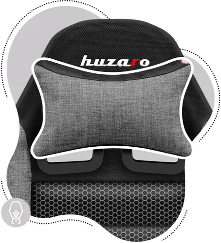 Fotel HUZARO Ranger 6.0 Czarno-szary