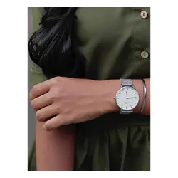 Часы Daniel Wellington Petite Watch DW00100306 серебристые