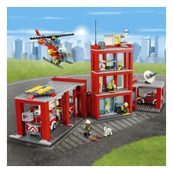 Конструктор Lego City пожарная часть (60110)